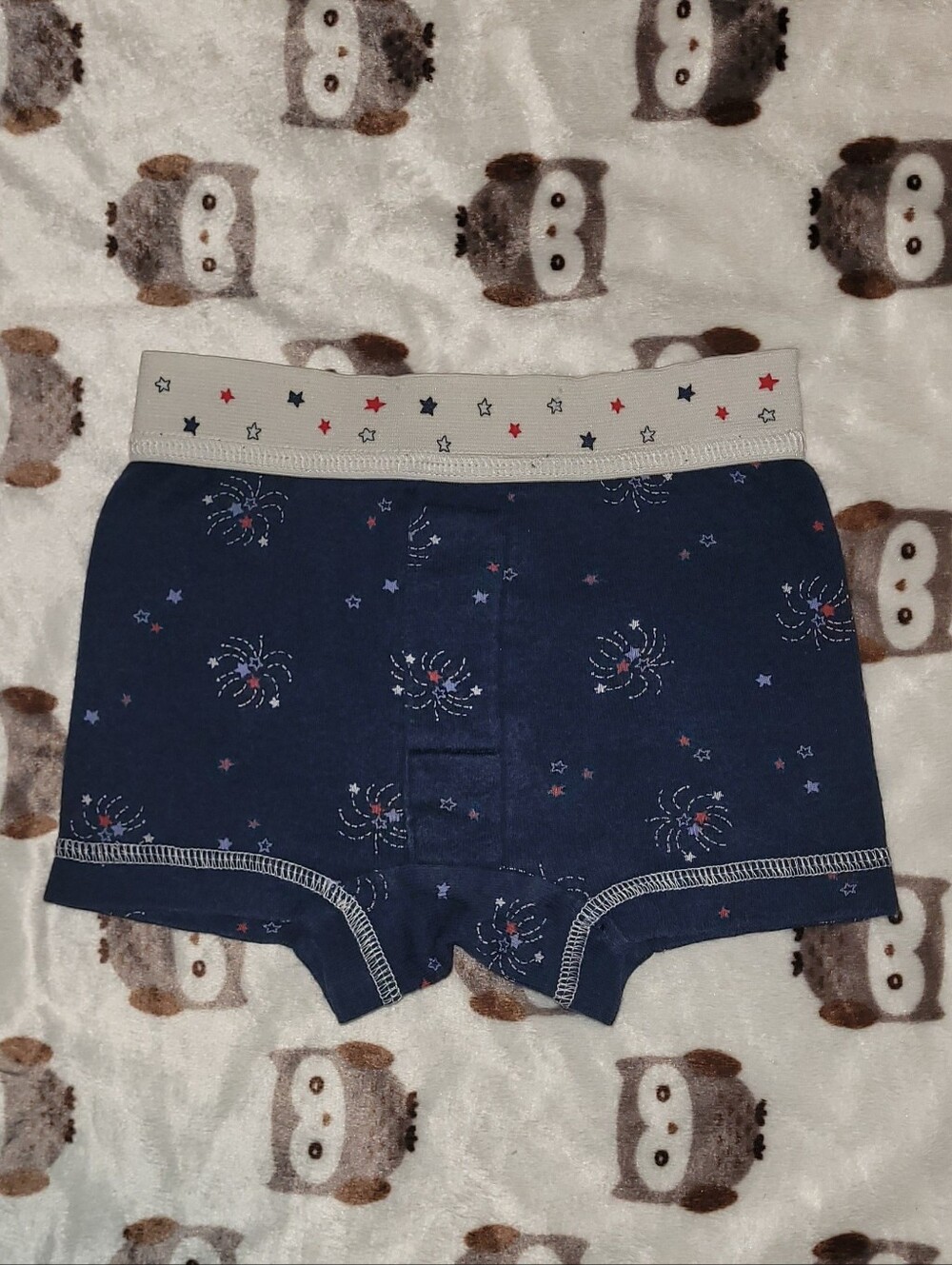 $1 | 0-3m | Firework Boxer Shorts